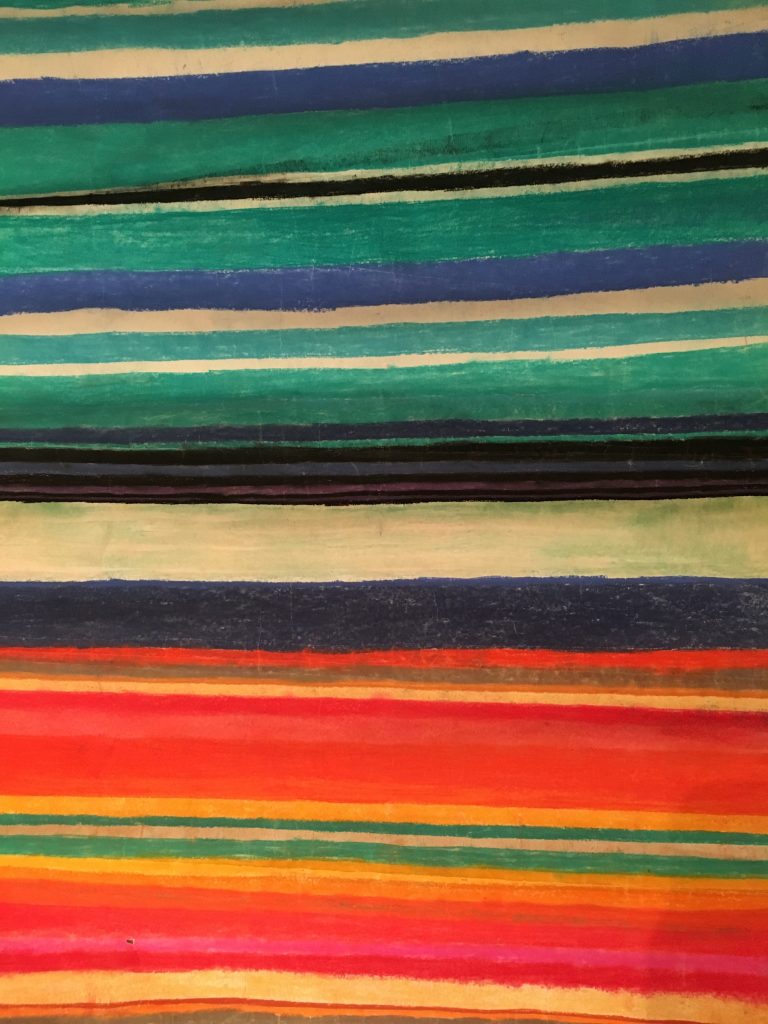 $500.00 'Hiroshima'. 5 ft H x 3 ft w. Pastel on paper