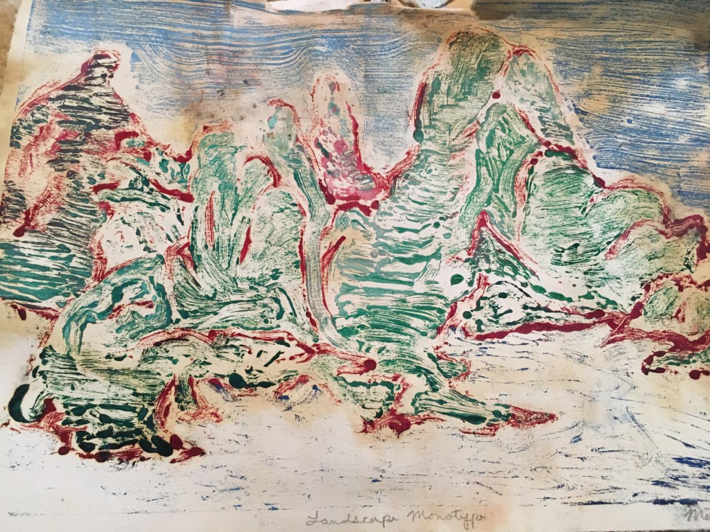 $300 'Mountain landscape'. 19